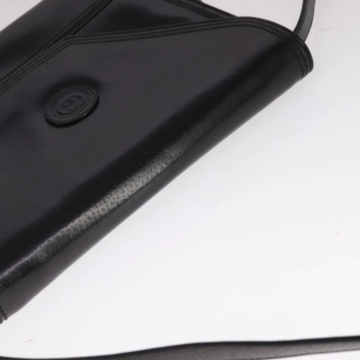 Gucci Black Leather Shoulder Bag ()