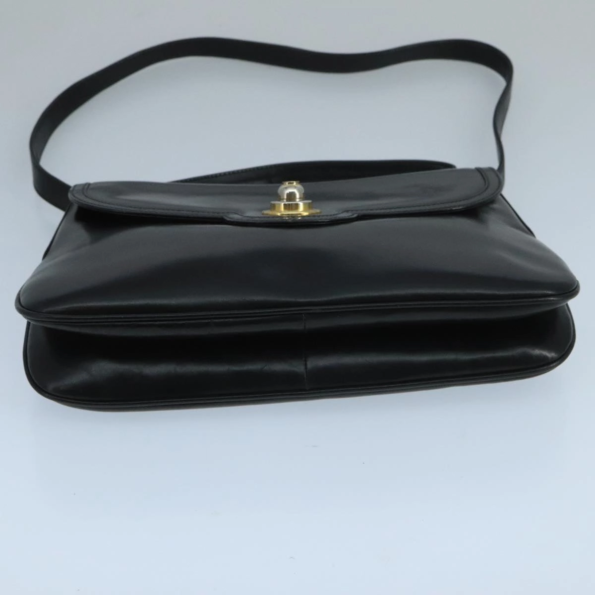 Gucci Black Leather Shoulder Bag ()