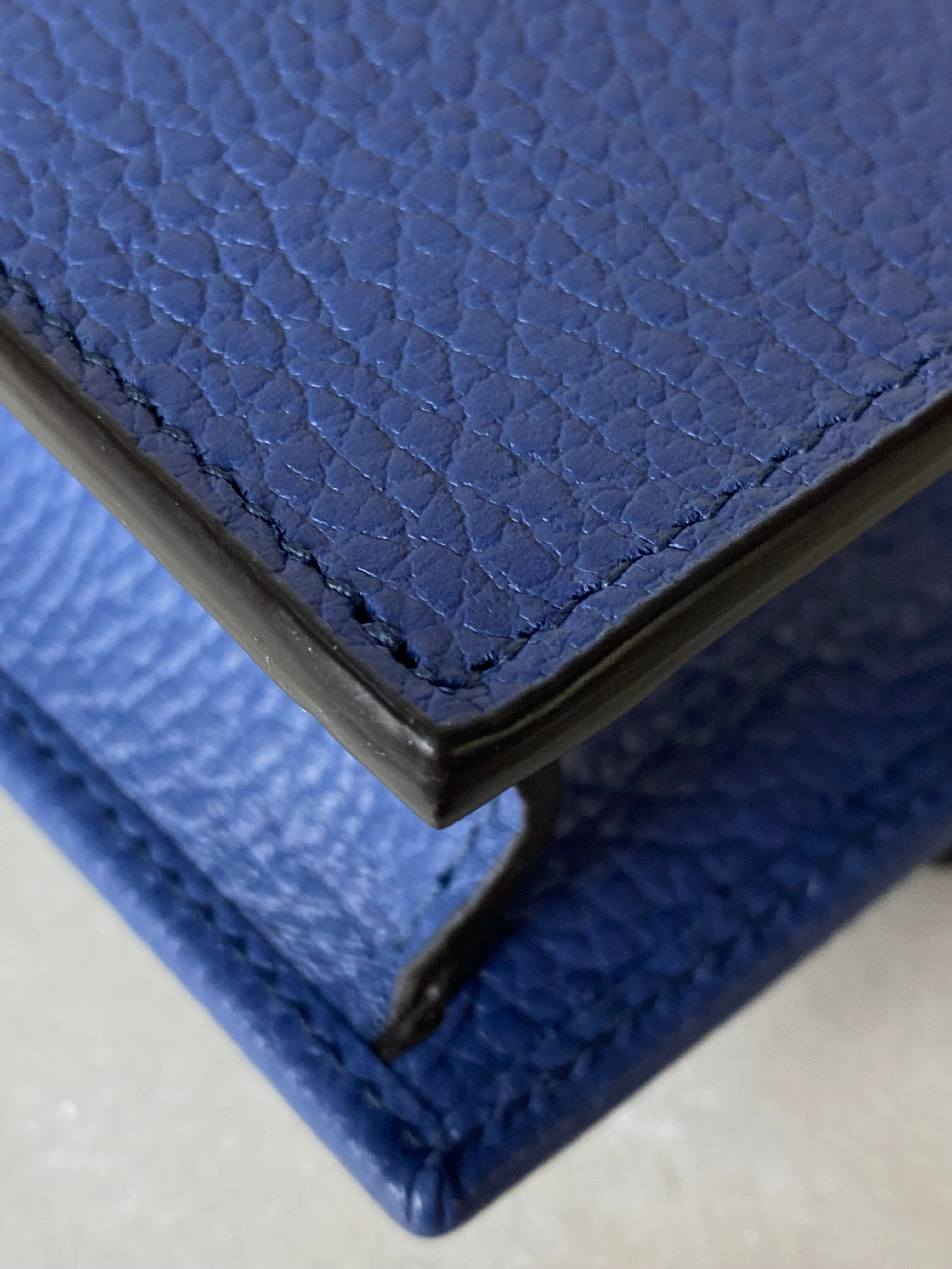 Gucci Blue Interlocking GG Shoulder WOC