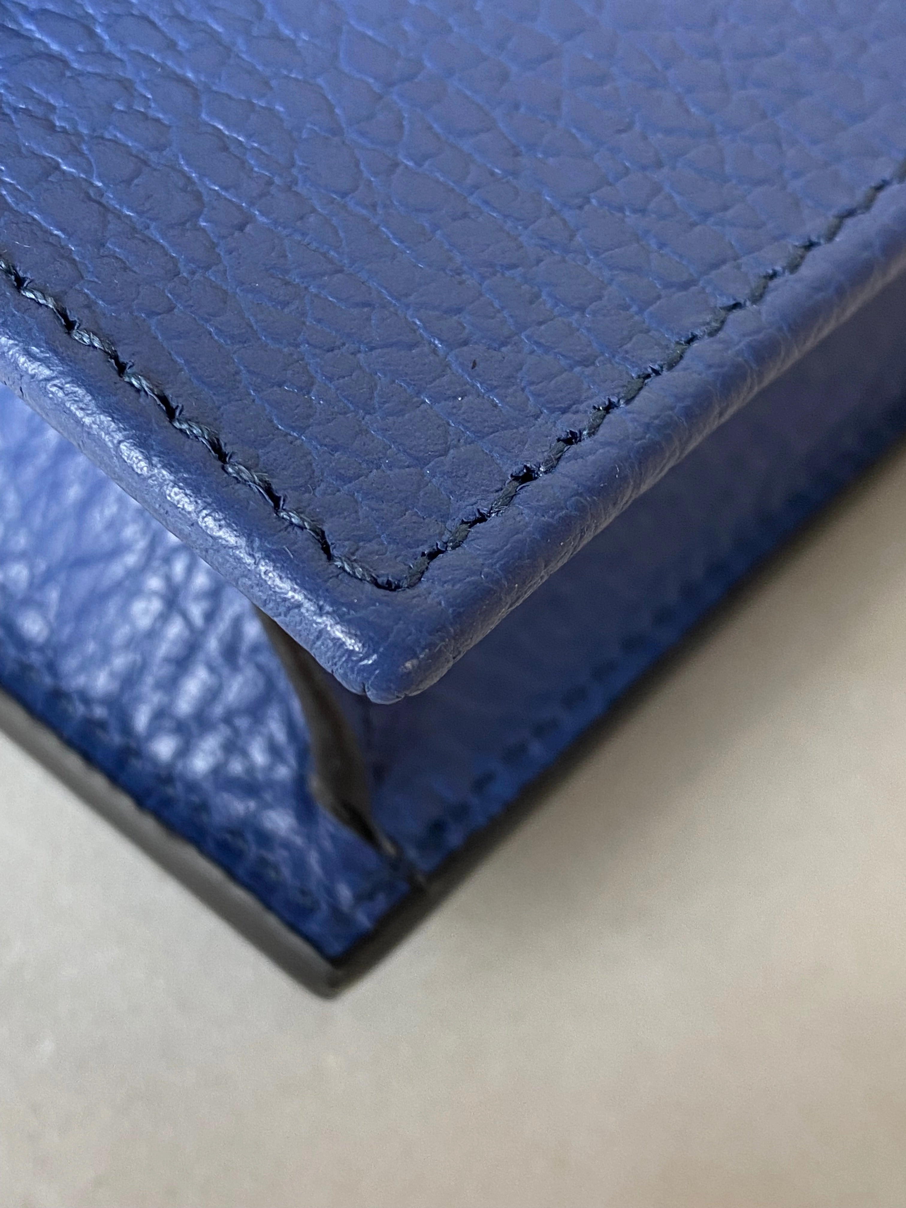Gucci Blue Interlocking GG Shoulder WOC