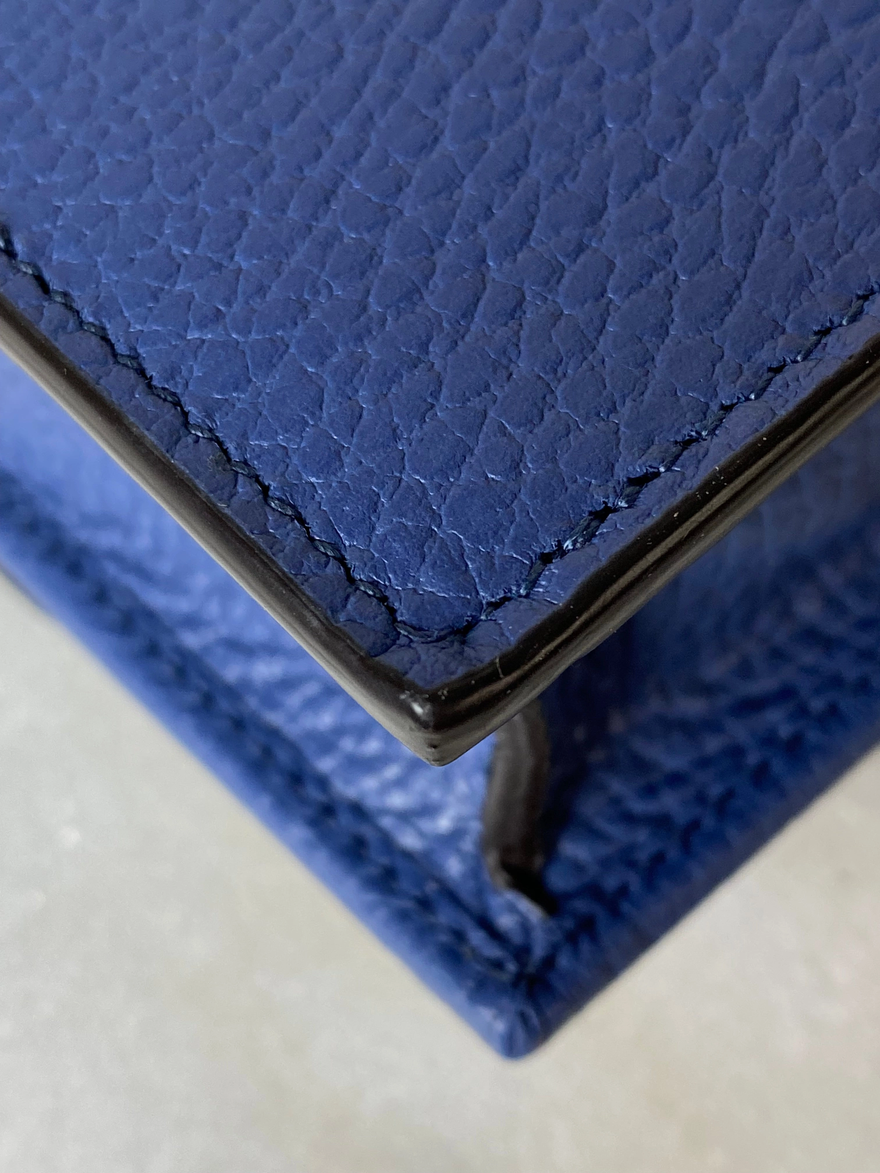 Gucci Blue Interlocking GG Shoulder WOC