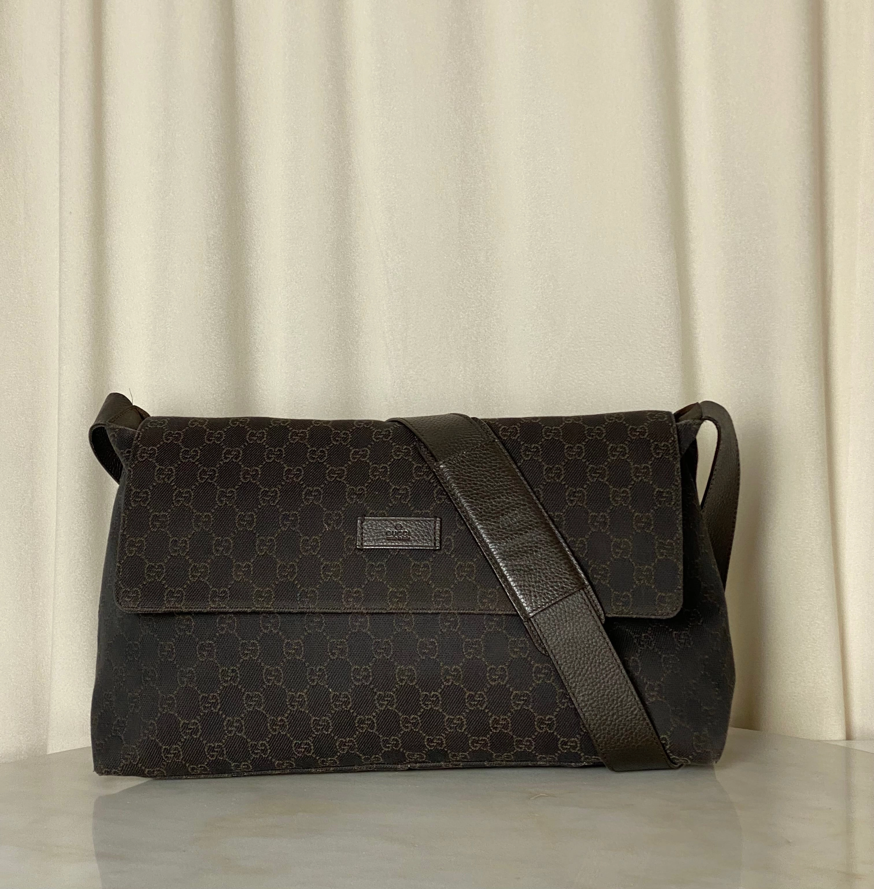 Gucci Brown GG Crossbody Bag