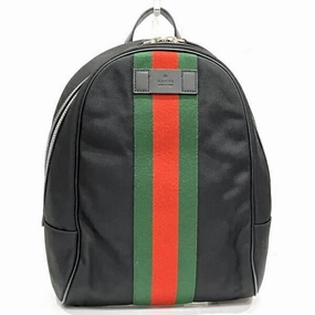 Gucci Canvas Leather Backpack 630917