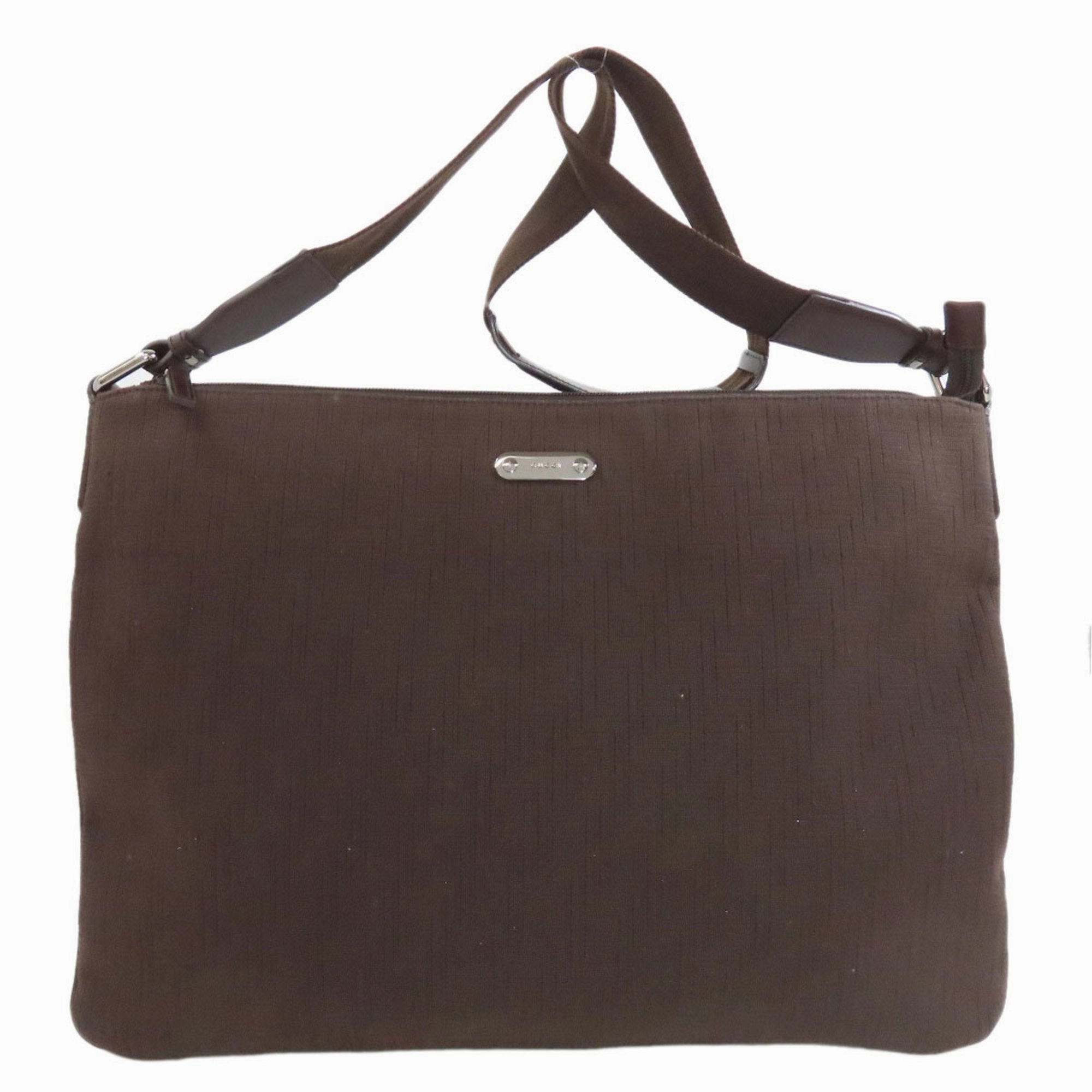 Gucci  Canvas Shoulder Bag (Pre-Owned)