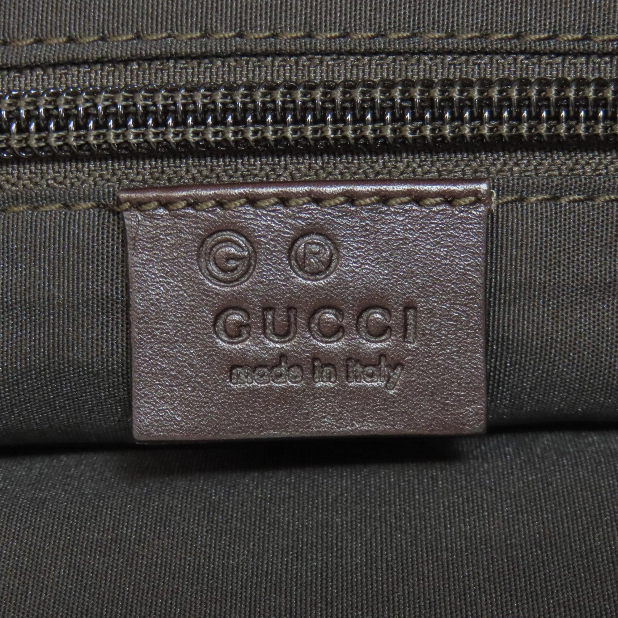 Gucci  Canvas Shoulder Bag (Pre-Owned)