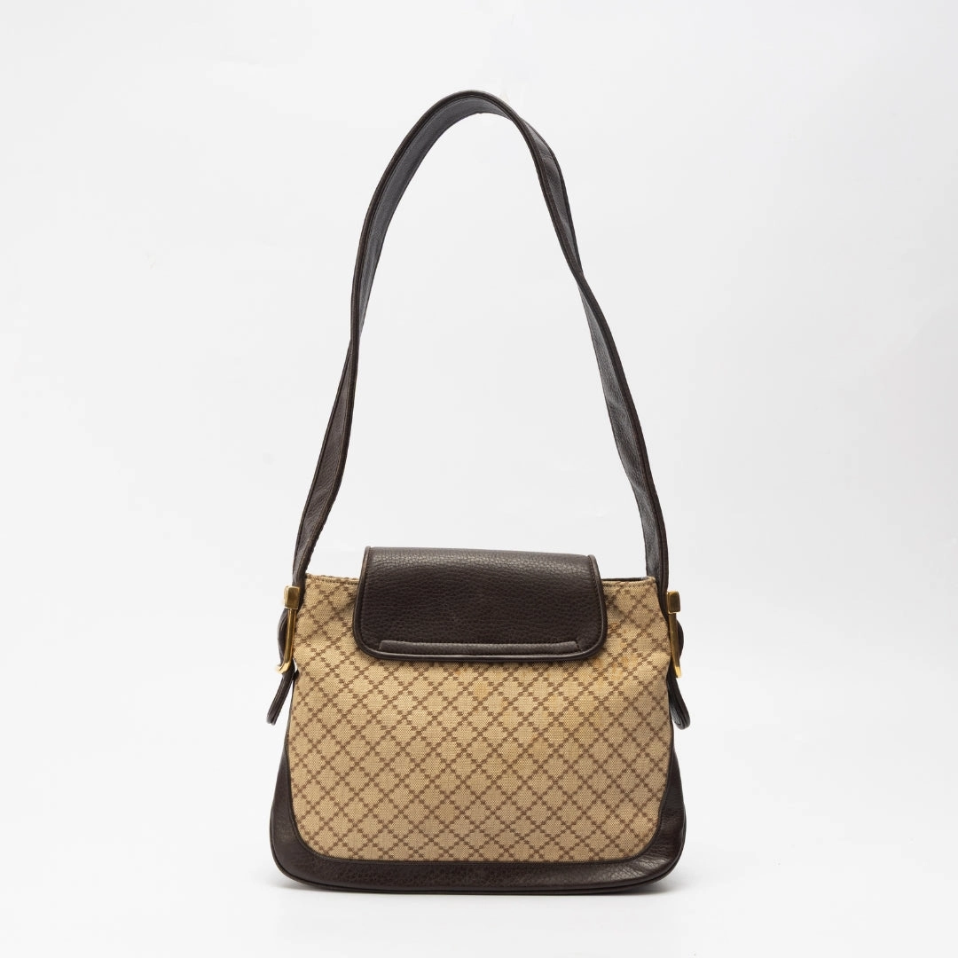 Gucci Diamante 1973 Canvas Shoulder Bag