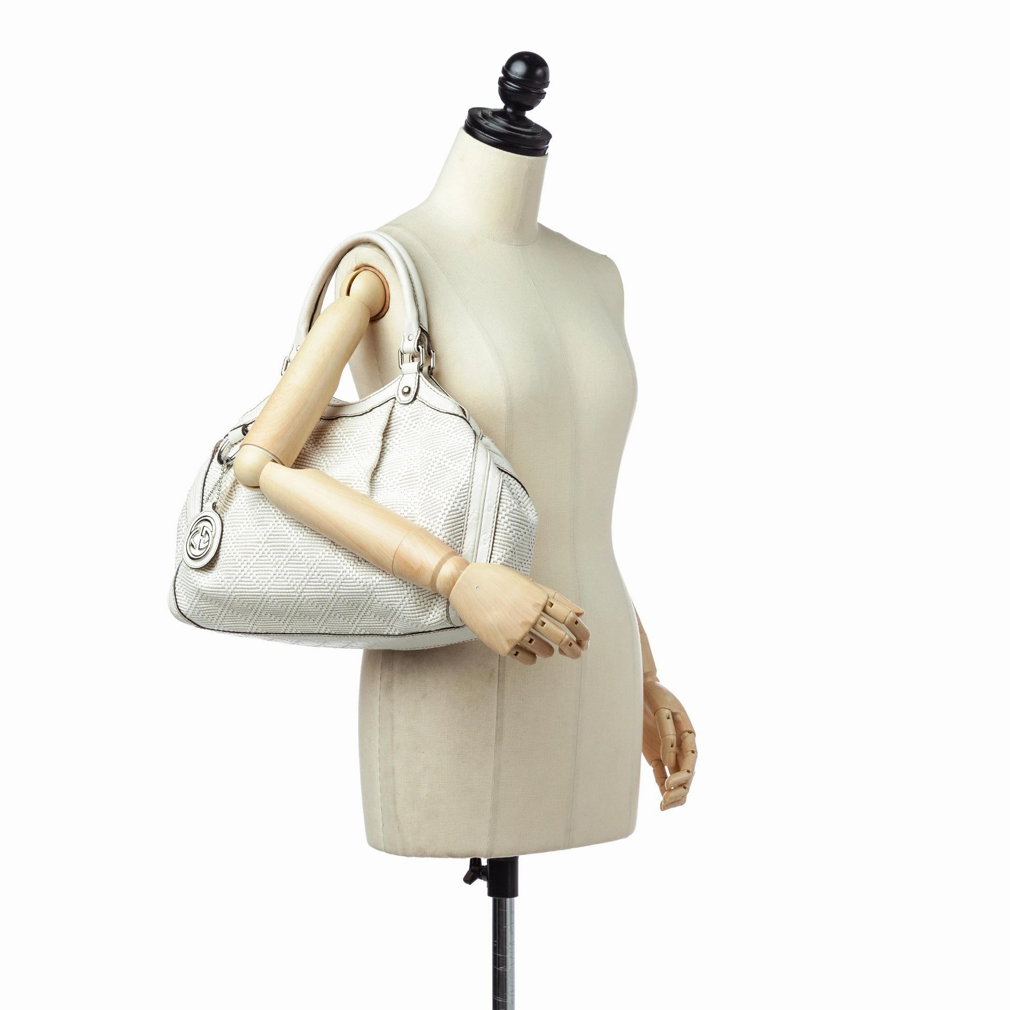 Gucci Diamante Sukey Canvas Shoulder Bag (SHG-32181)