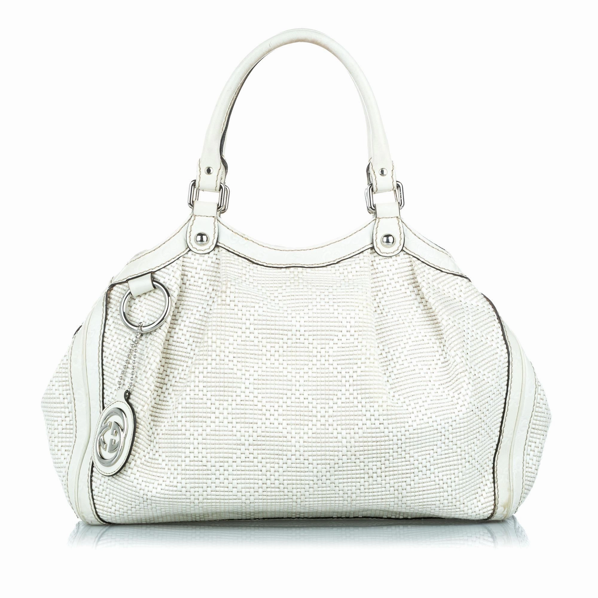 Gucci Diamante Sukey Canvas Shoulder Bag (SHG-32181)