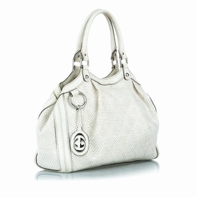 Gucci Diamante Sukey Canvas Shoulder Bag (SHG-32181)