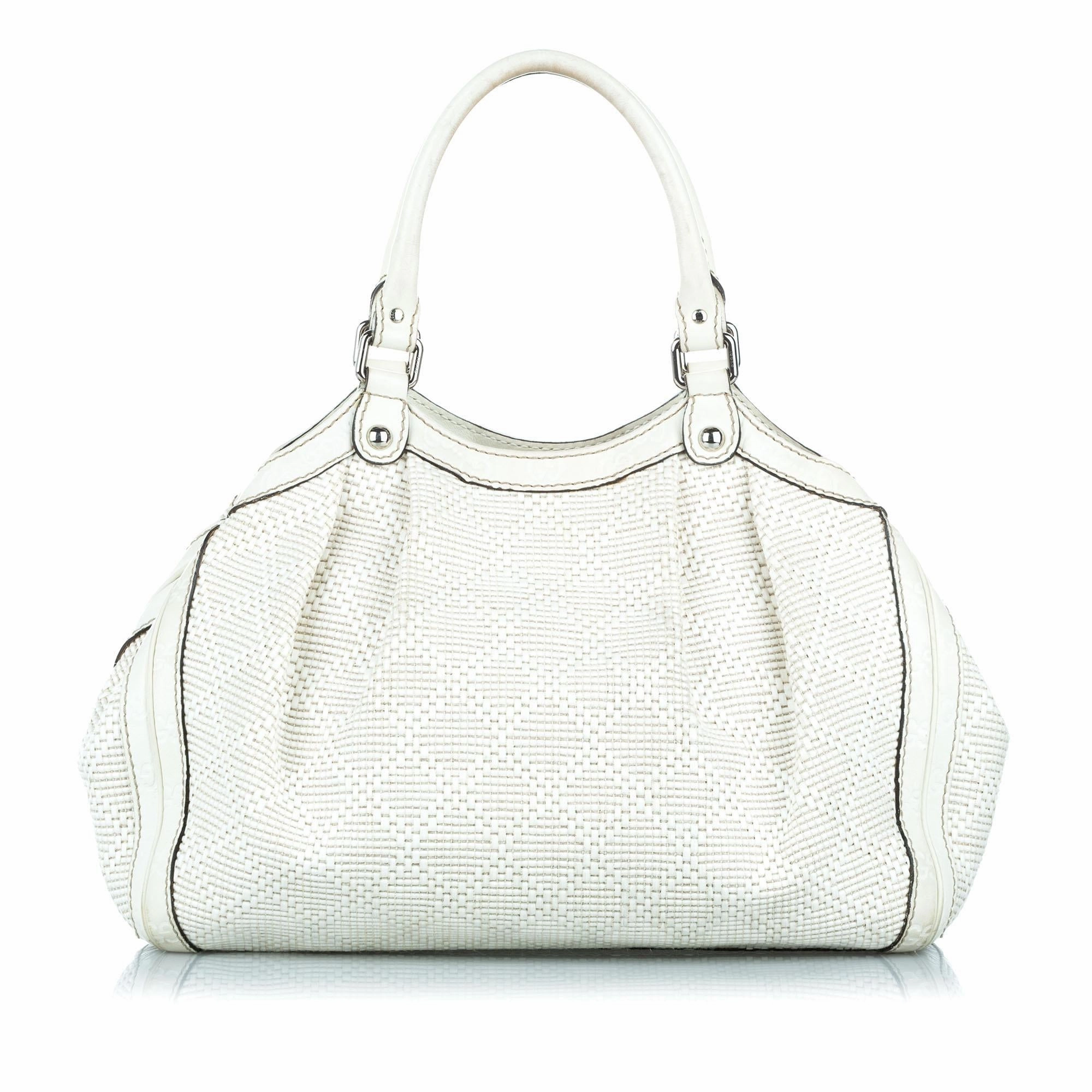 Gucci Diamante Sukey Canvas Shoulder Bag (SHG-32181)