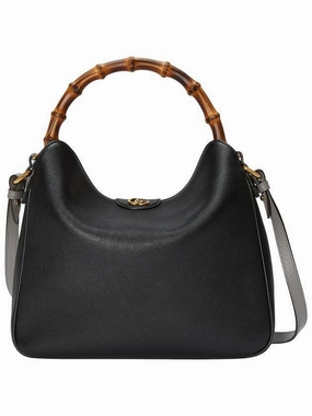 Gucci Diana Medium Shoulder Bag Black