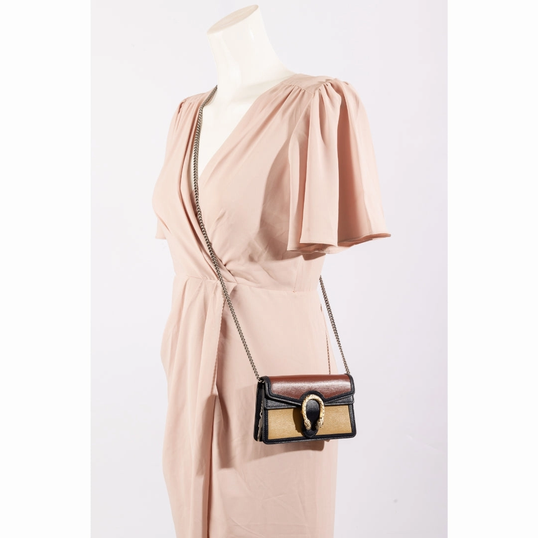 Gucci Dionysus Super Mini Tri-color Crossbody Bag