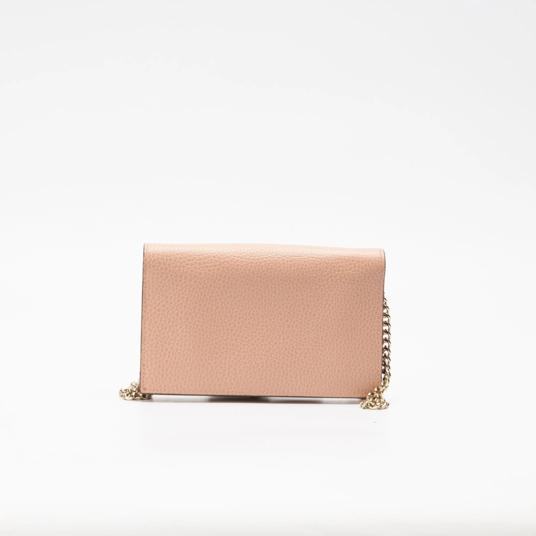 Gucci Dollar Interlocking GG Mini Chain Crossbody Bag