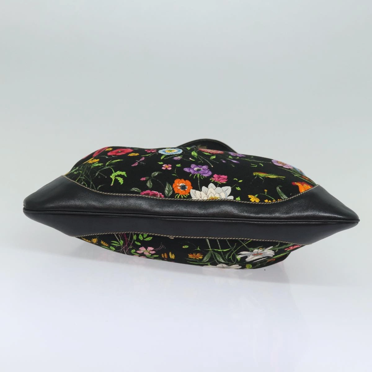 GUCCI Flora Jackie Shoulder Bag Canvas Multicolor 153693  13815