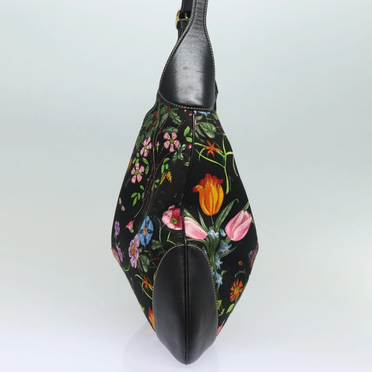 GUCCI Flora Jackie Shoulder Bag Canvas Multicolor 153693  13815