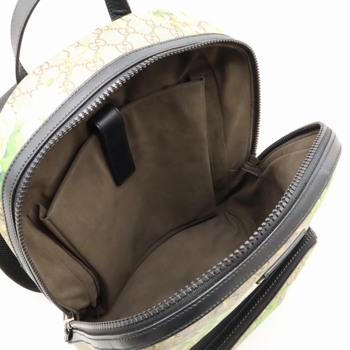 Gucci GG Blooms Supreme Backpack PVC Leather
