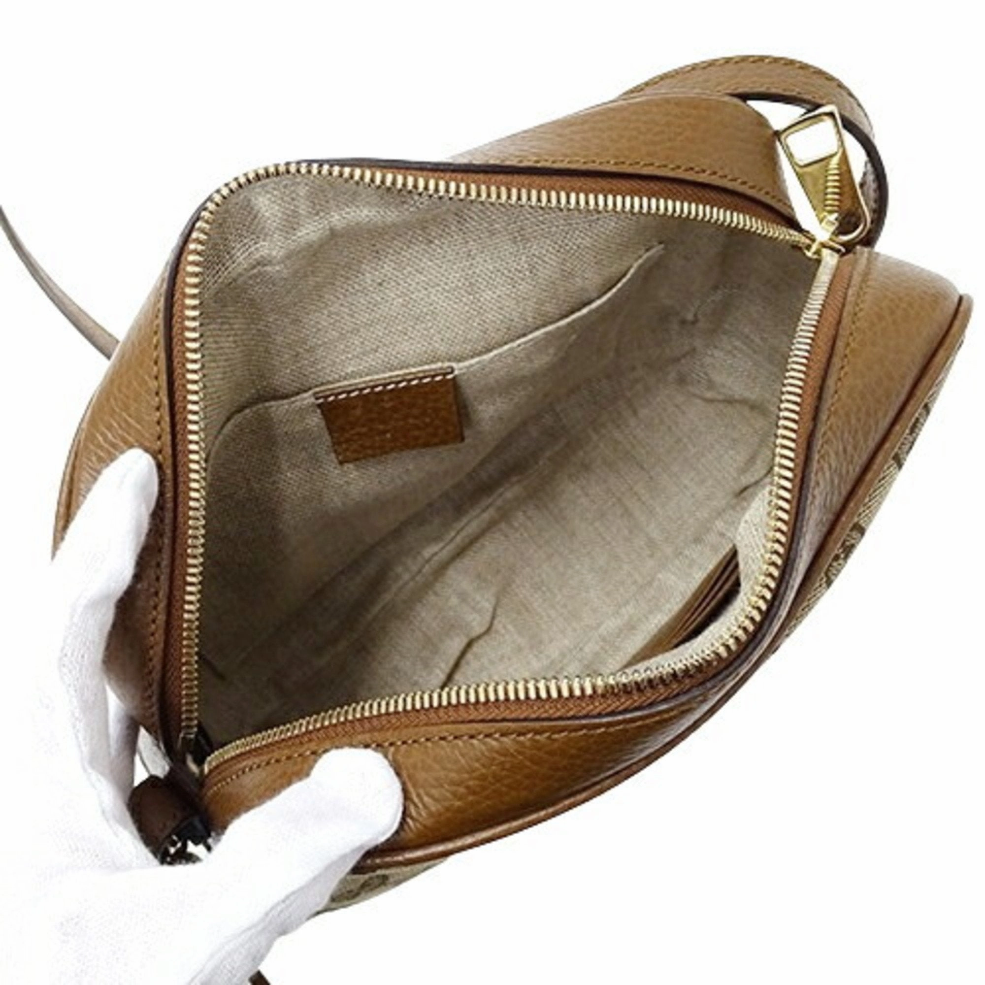 Gucci Gg Canvas   Gg Canvas Shoulder Bag (Pre-Owned)
