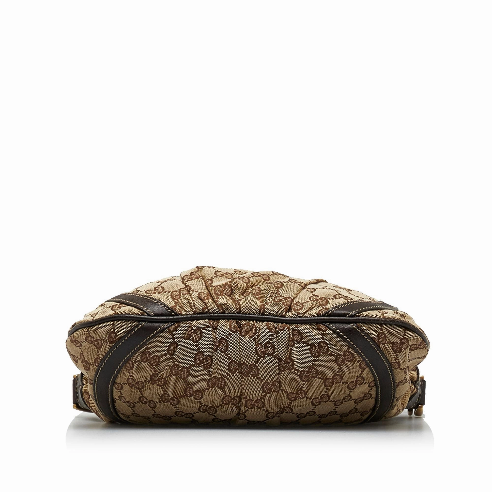 Gucci GG Canvas Abbey D-Ring Crossbody Bag (SHG-ThMn65)