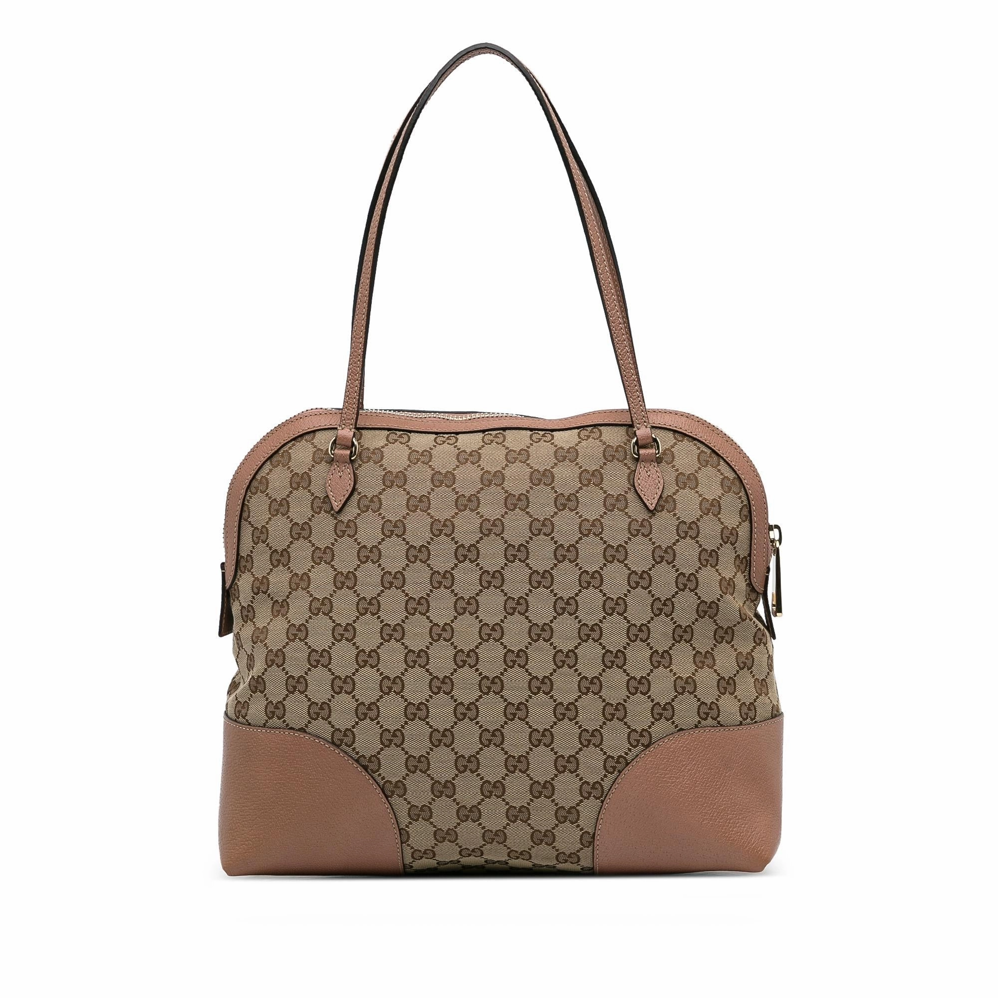 Gucci GG Canvas Bree Shoulder Bag (SHG-peTxRU)