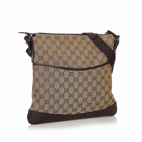 Gucci GG Canvas Crossbody Bag (SHG-32218)