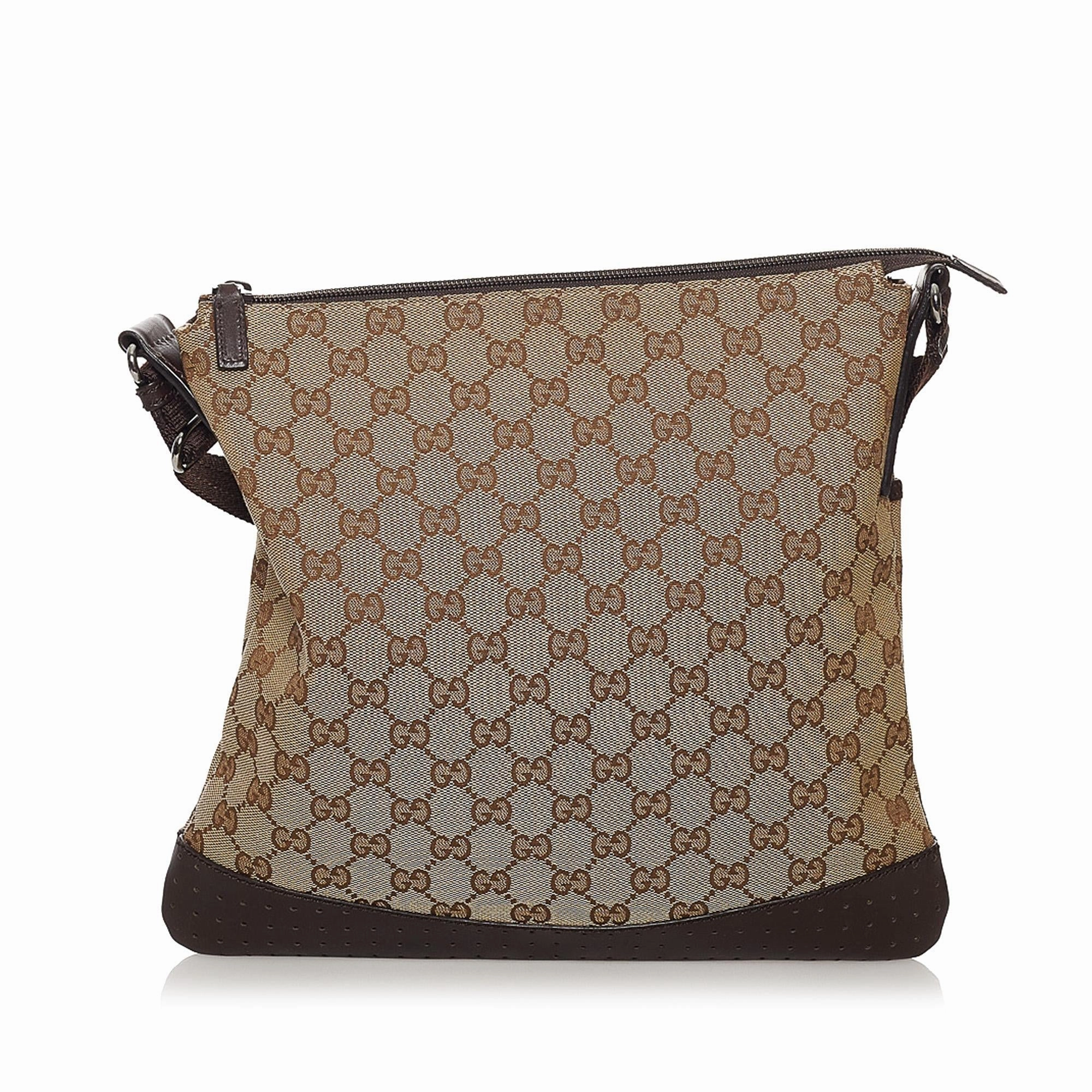 Gucci GG Canvas Crossbody Bag (SHG-32218)