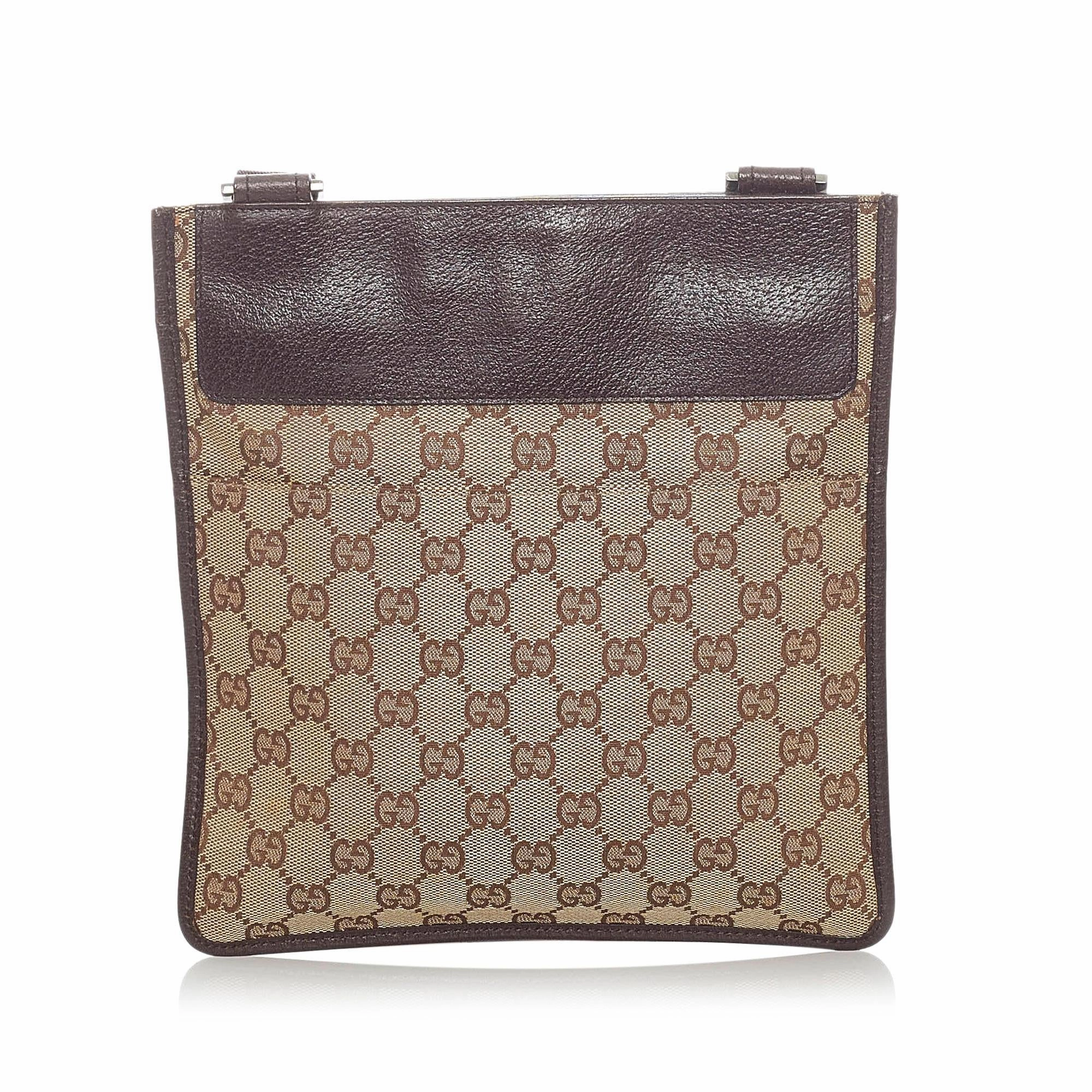 Gucci GG Canvas Crossbody Bag (SHG-33150)
