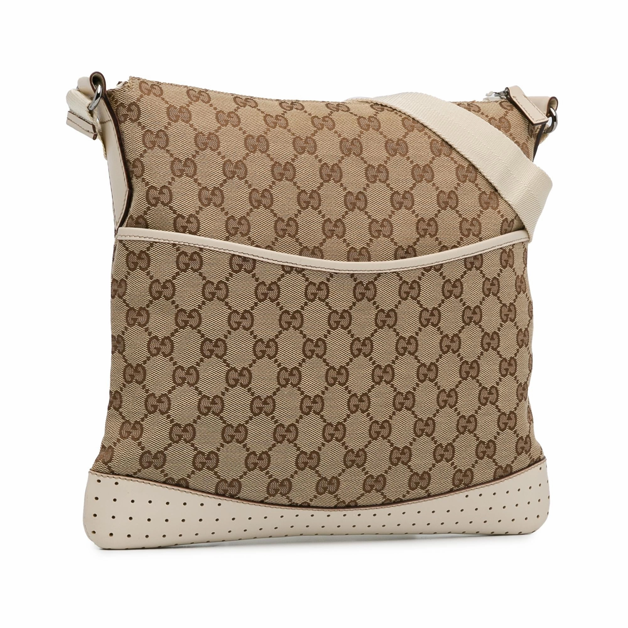 Gucci GG Canvas Crossbody Bag (SHG-Ky3FIn)