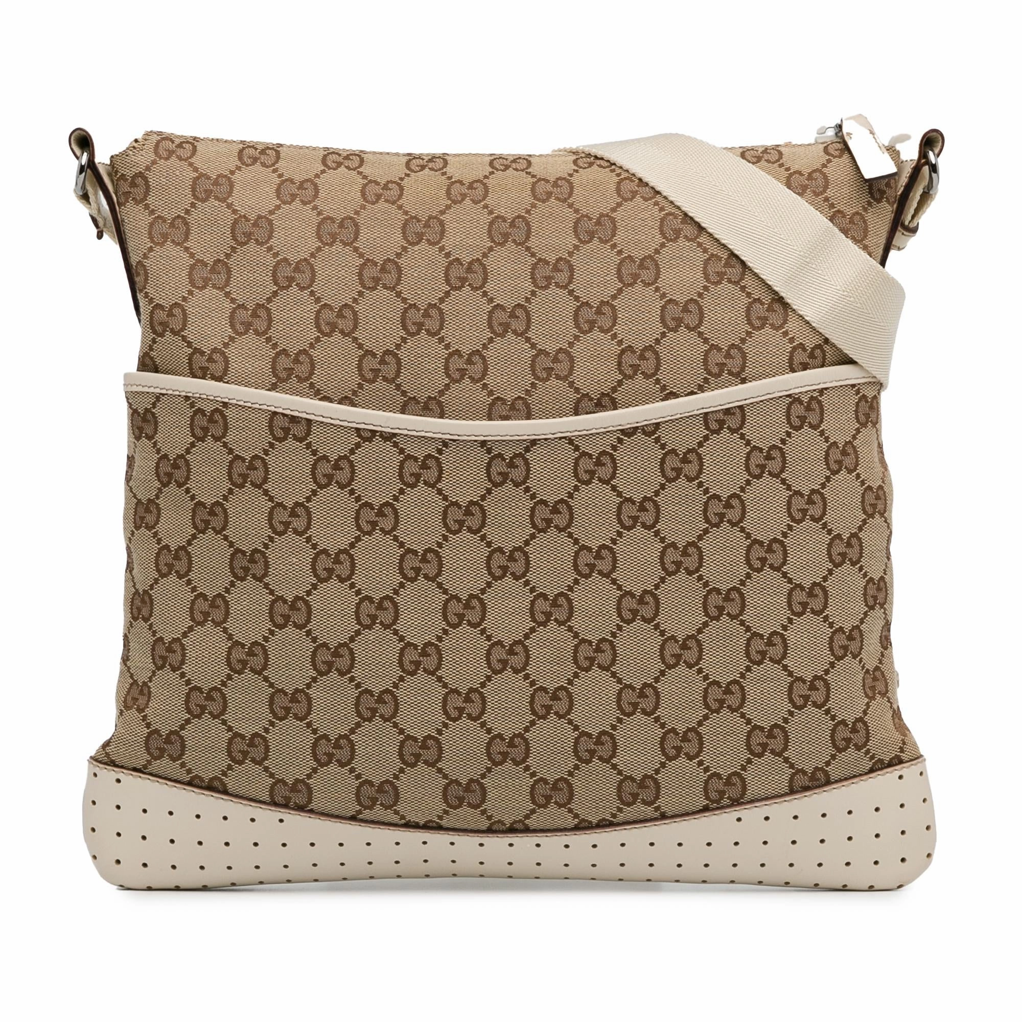 Gucci GG Canvas Crossbody Bag (SHG-Ky3FIn)
