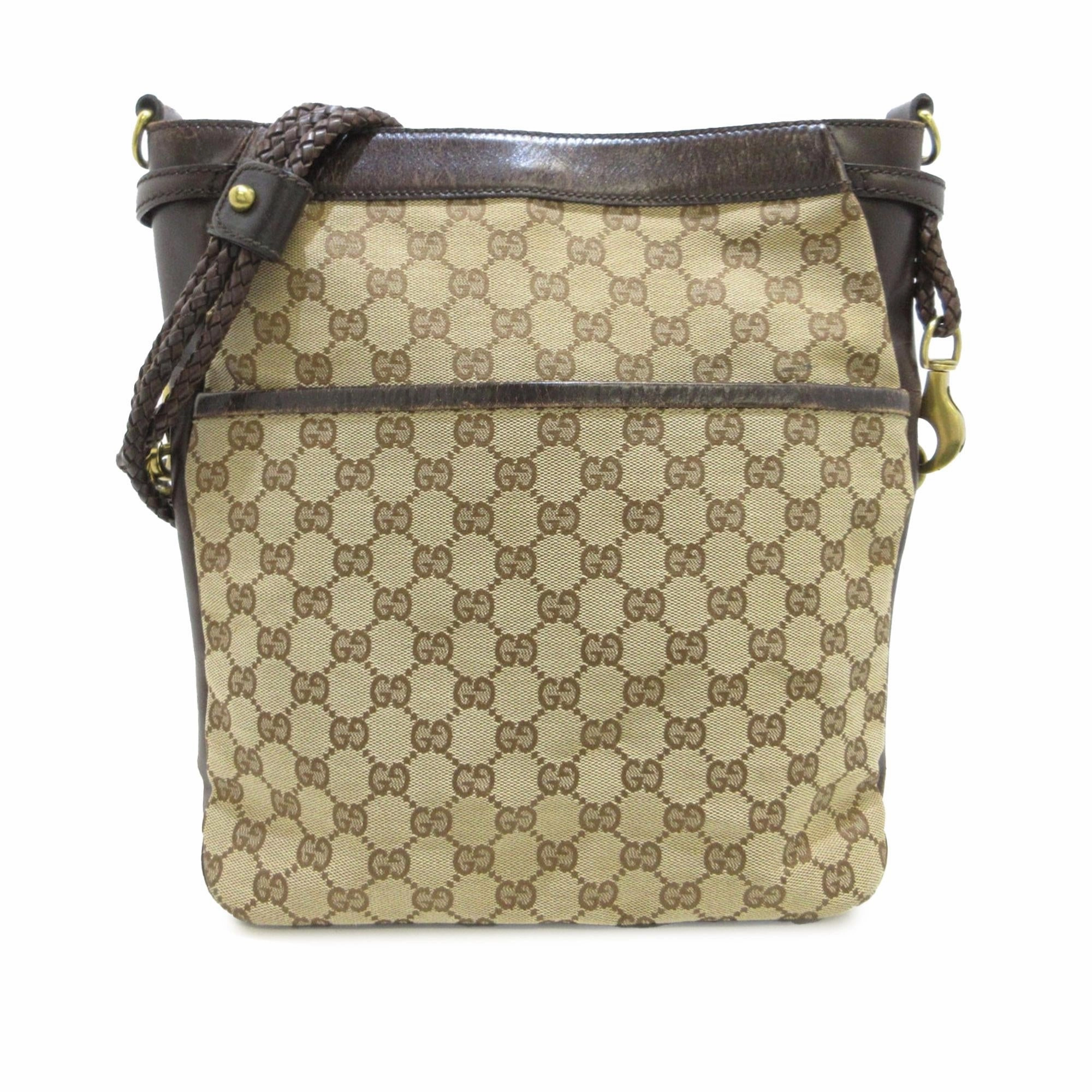 Gucci GG Canvas Crossbody (SHG-yLPVed)