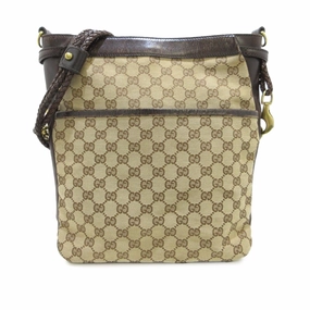 Gucci GG Canvas Crossbody (SHG-yLPVed)