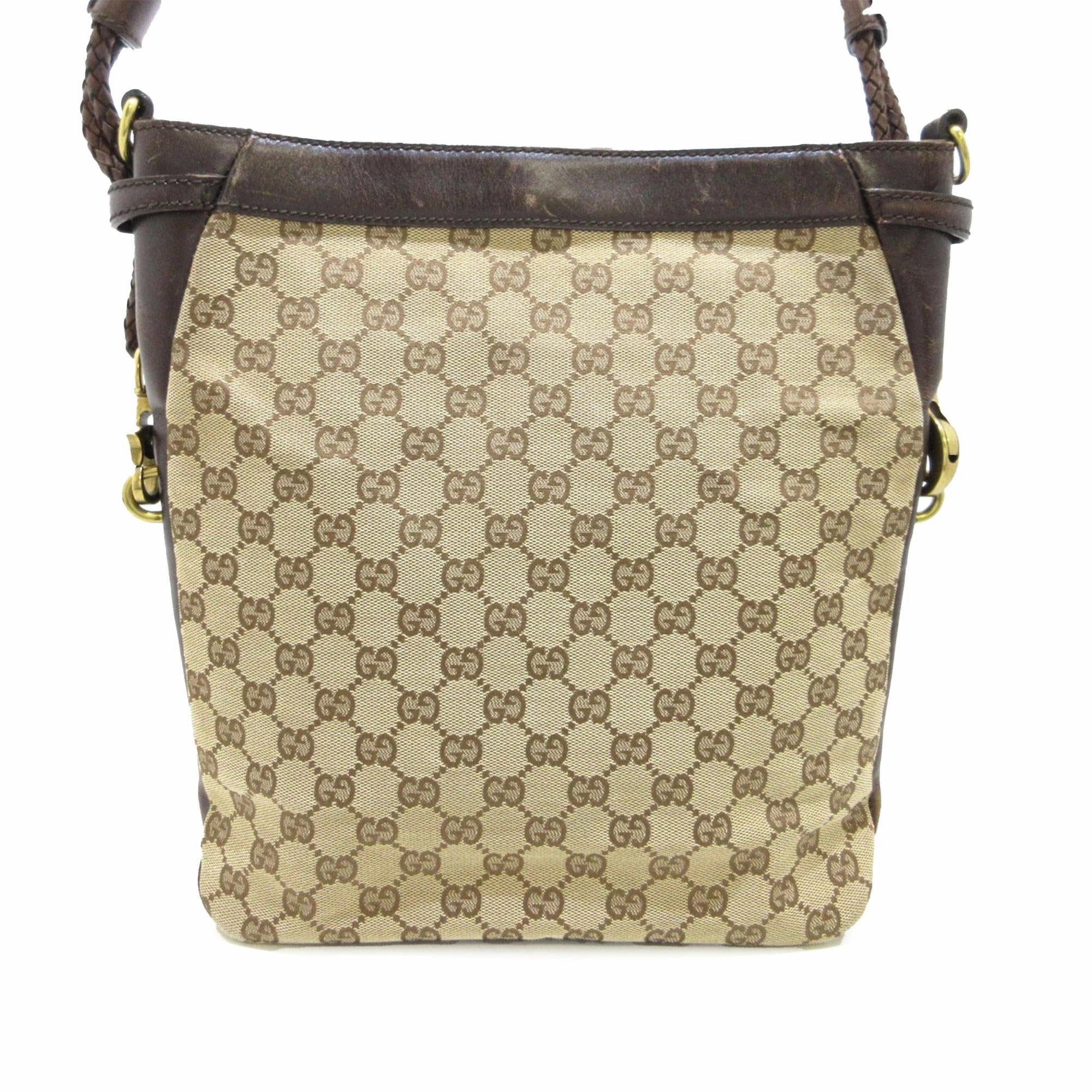 Gucci GG Canvas Crossbody (SHG-yLPVed)