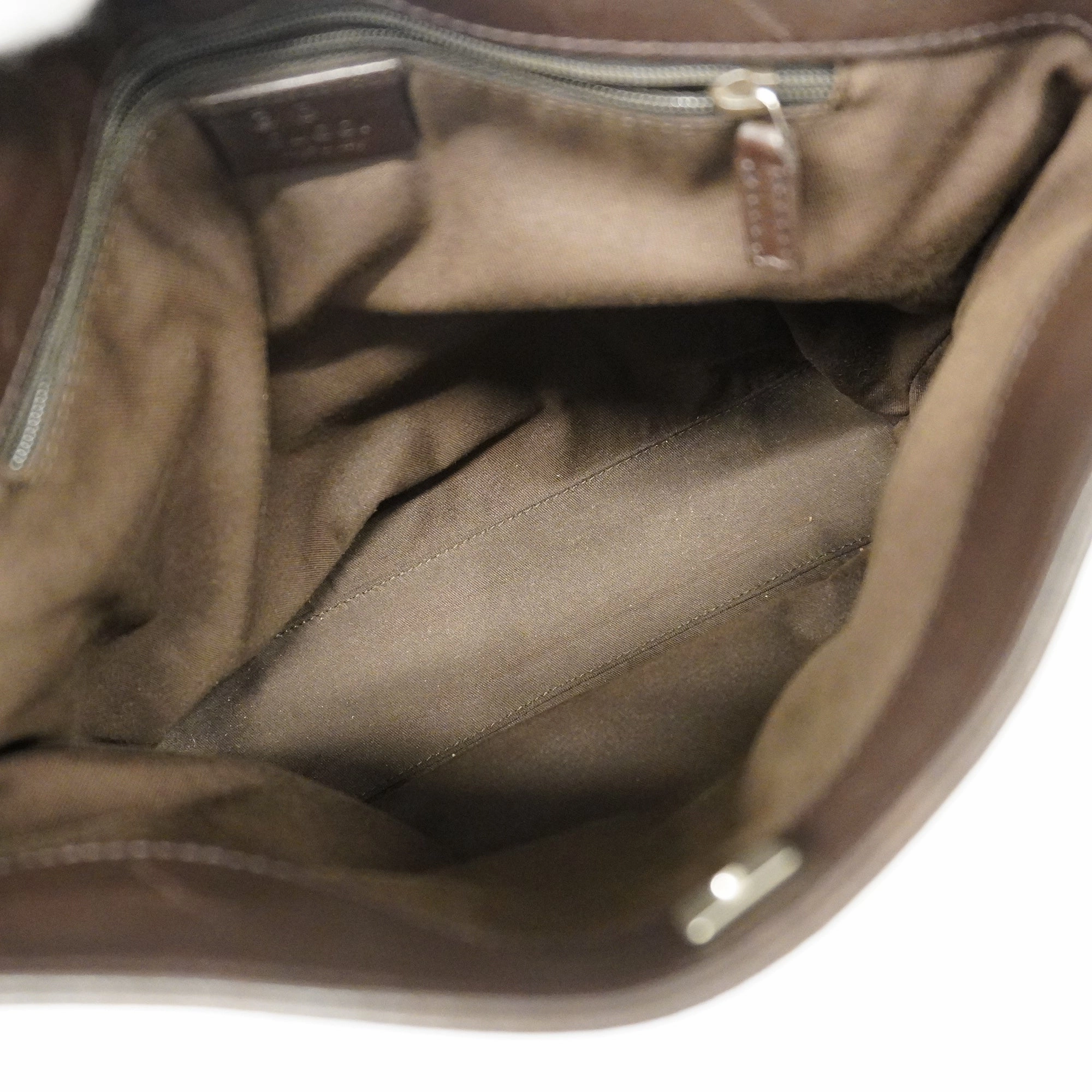 GUCCI  GG Canvas Shoulder Bag 143745 Women's Shoulder Bag Brown
