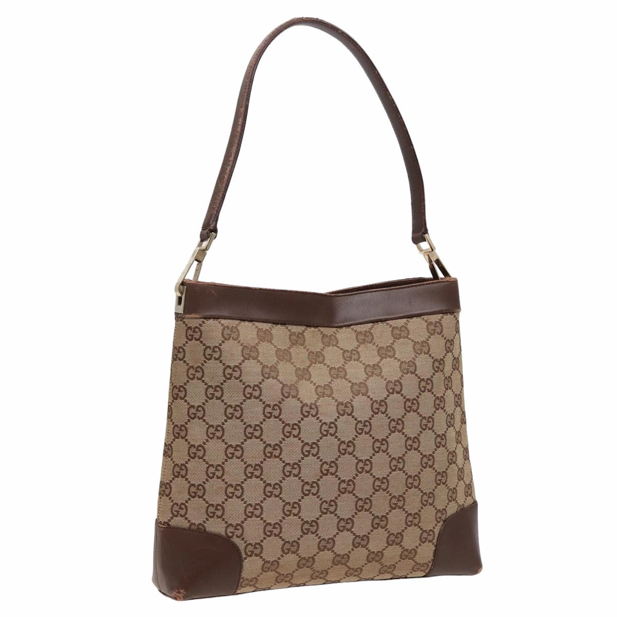 GUCCI GG Canvas Shoulder Bag Beige 001 4231  79419