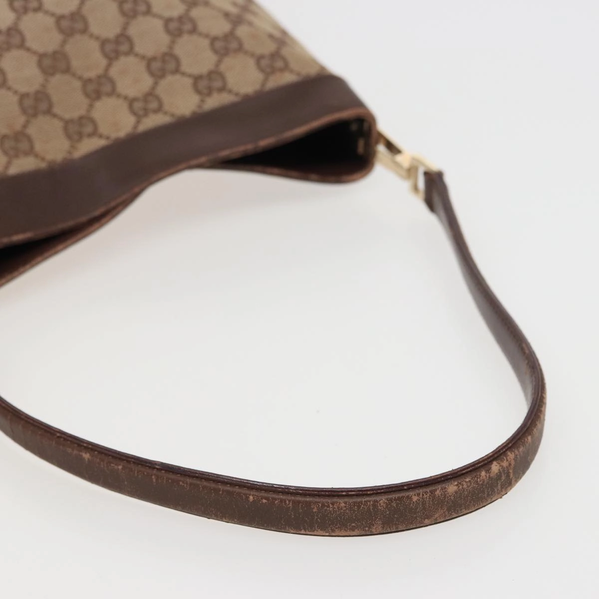 GUCCI GG Canvas Shoulder Bag Beige 001 4231  79419