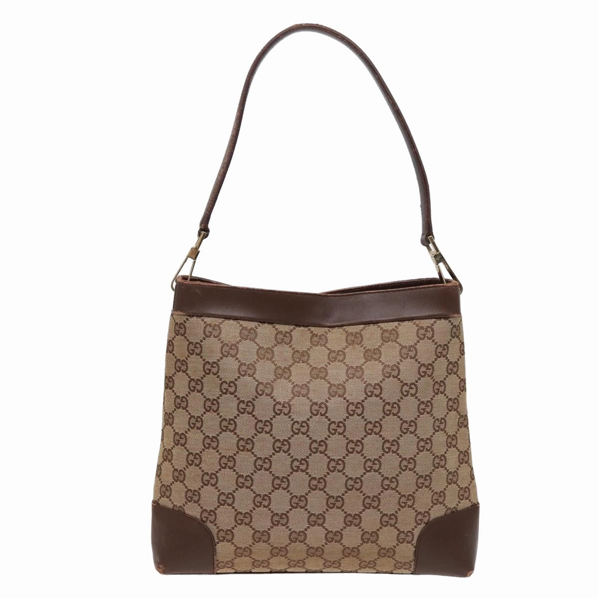 GUCCI GG Canvas Shoulder Bag Beige 001 4231  79419