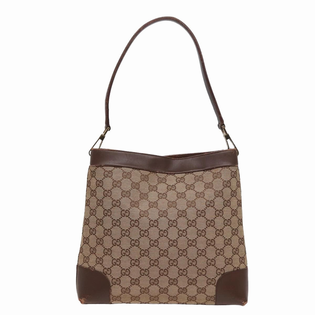 GUCCI GG Canvas Shoulder Bag Beige 001 4231  79419
