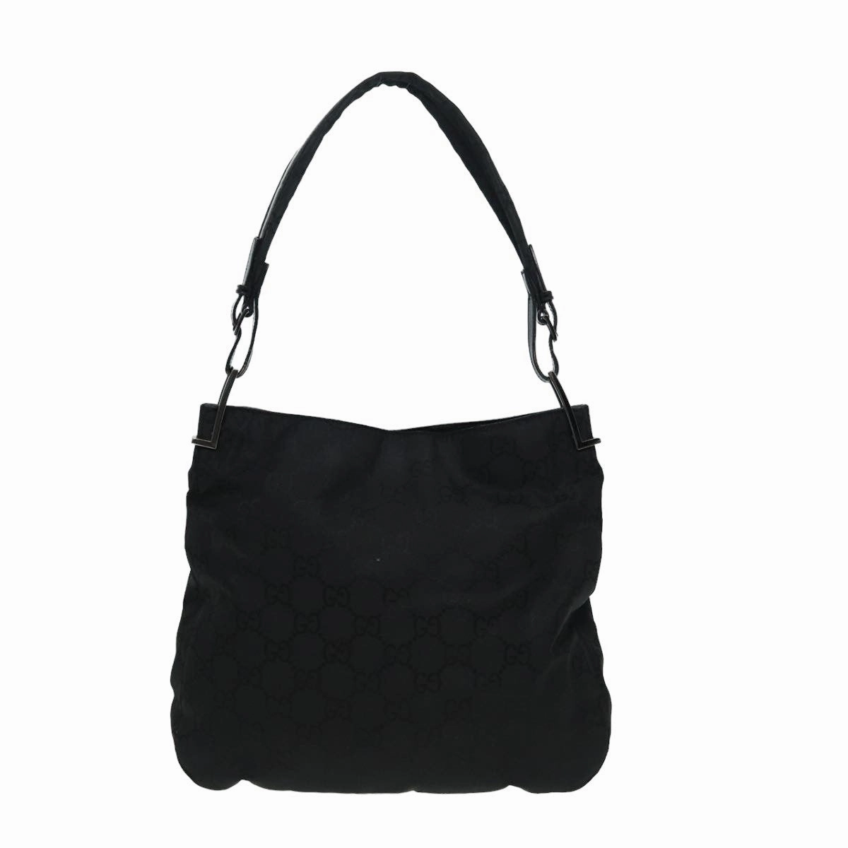 GUCCI GG Canvas Shoulder Bag Black 001 3166 1705  bs15620