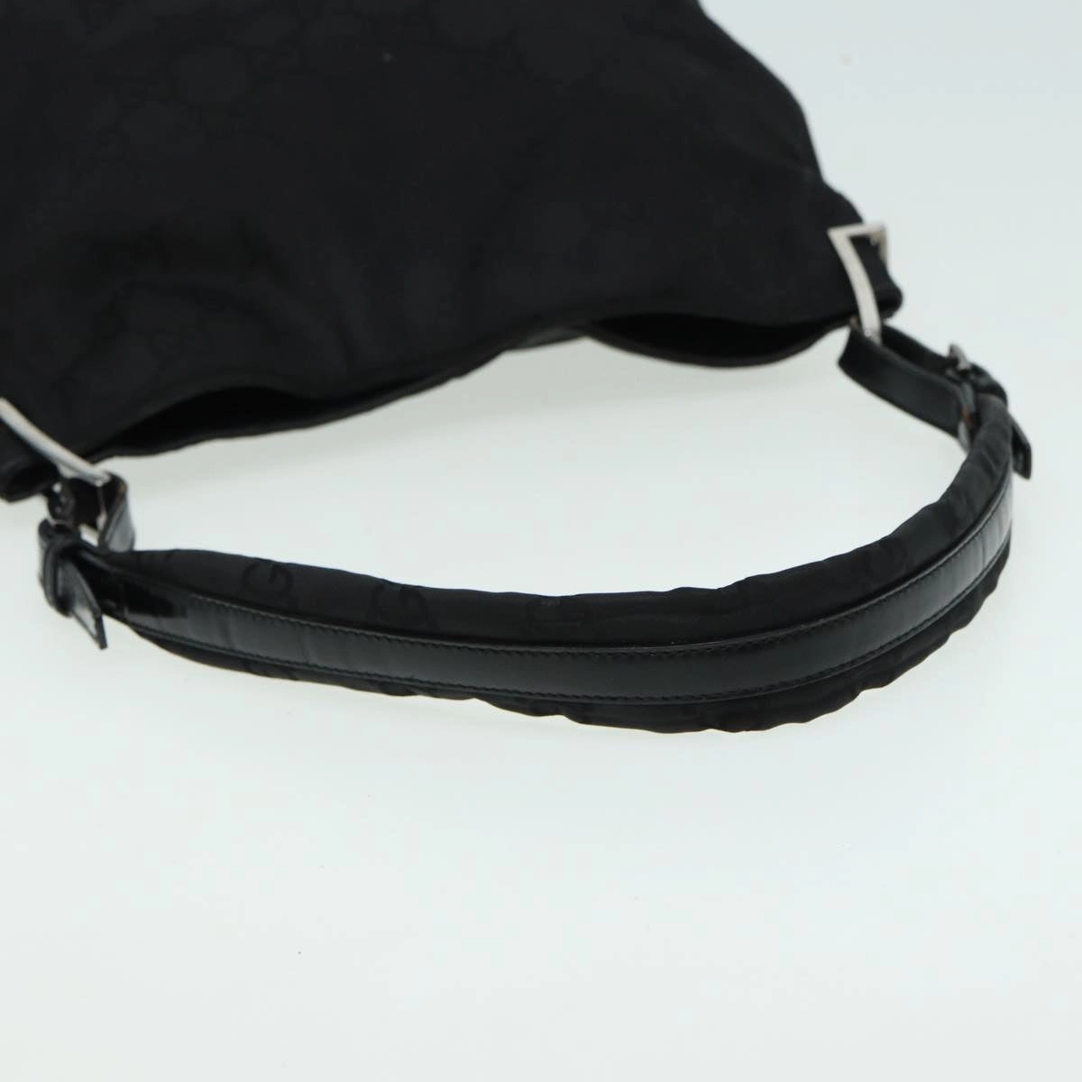GUCCI GG Canvas Shoulder Bag Black 001 3166 1705  bs15620