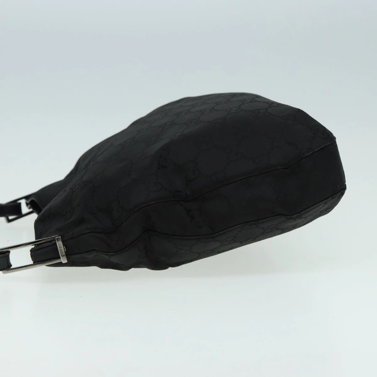 GUCCI GG Canvas Shoulder Bag Black 001 3166 1705  bs15620