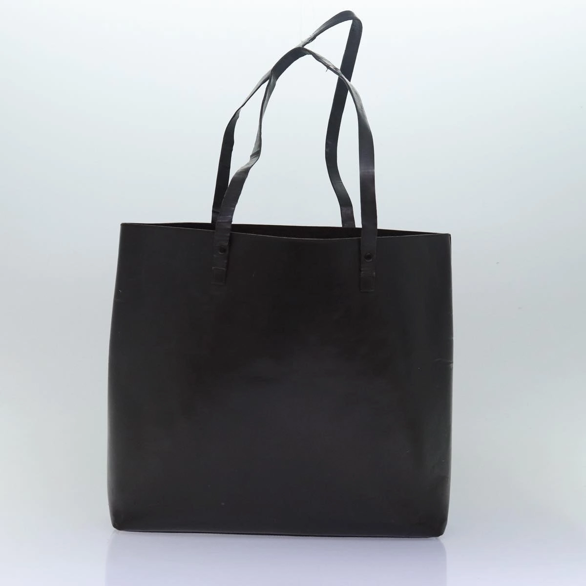 GUCCI GG Canvas Shoulder Bag Leather 2Set Brown Black  bs15480