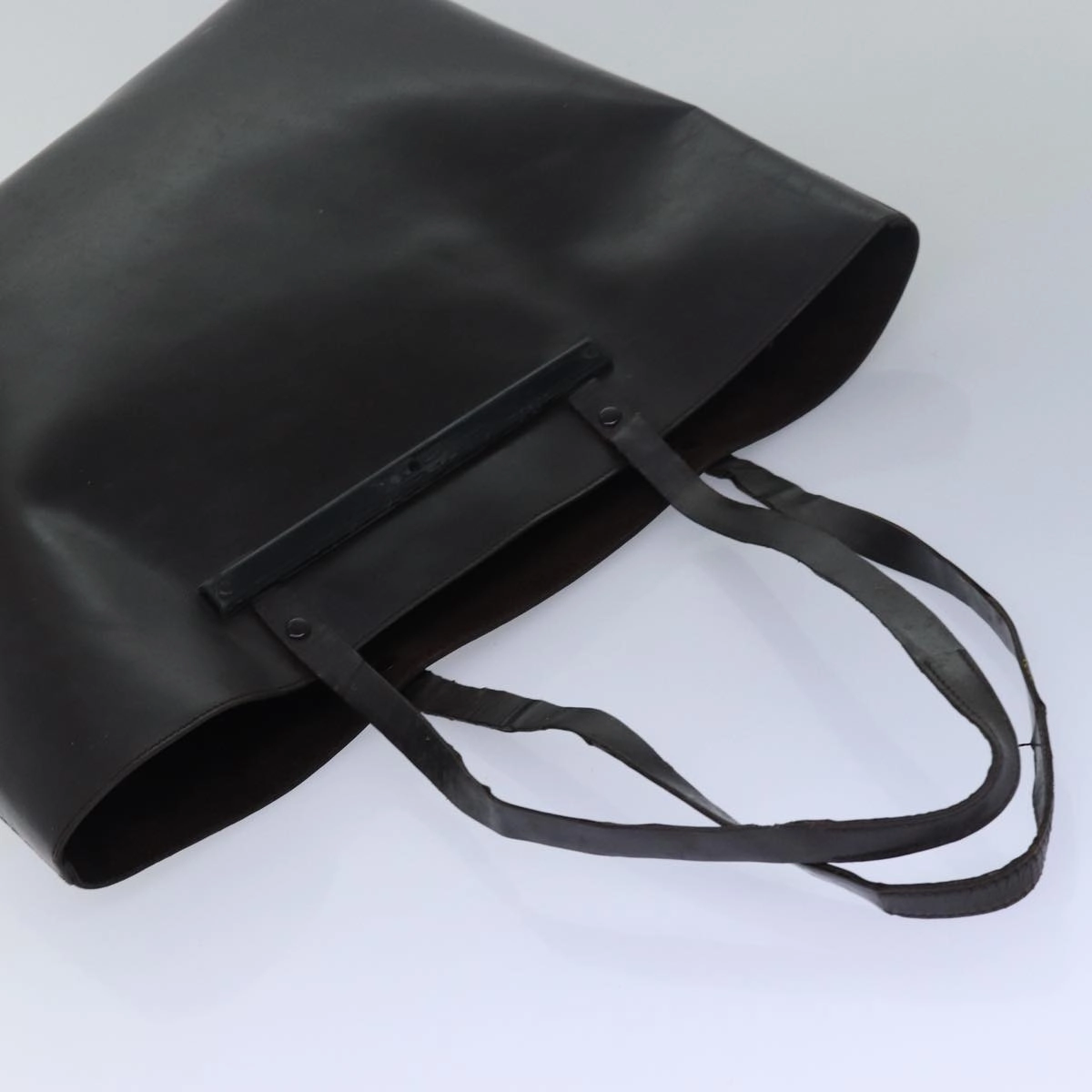 GUCCI GG Canvas Shoulder Bag Leather 2Set Brown Black  bs15480
