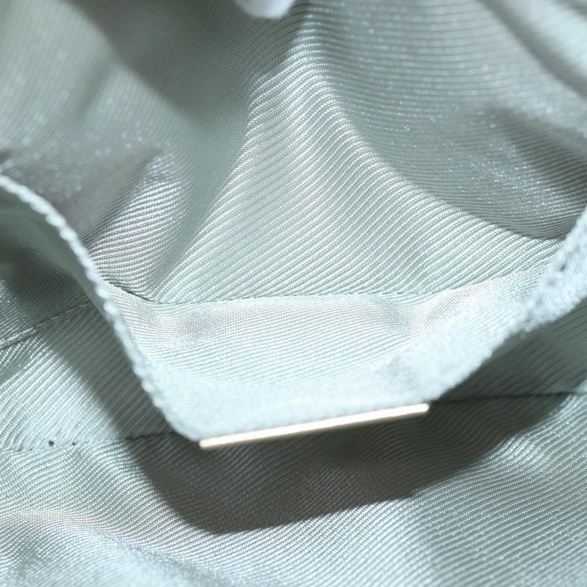 GUCCI GG Canvas Shoulder Bag Light Blue Gold 005 0813  85517