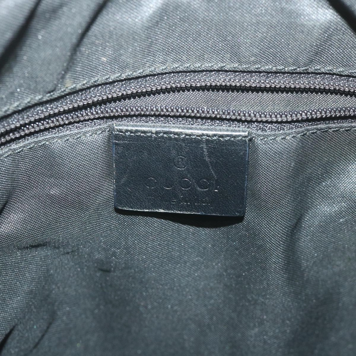GUCCI GG Canvas Shoulder Bag Nylon Black 002 3770 200047  bs9277