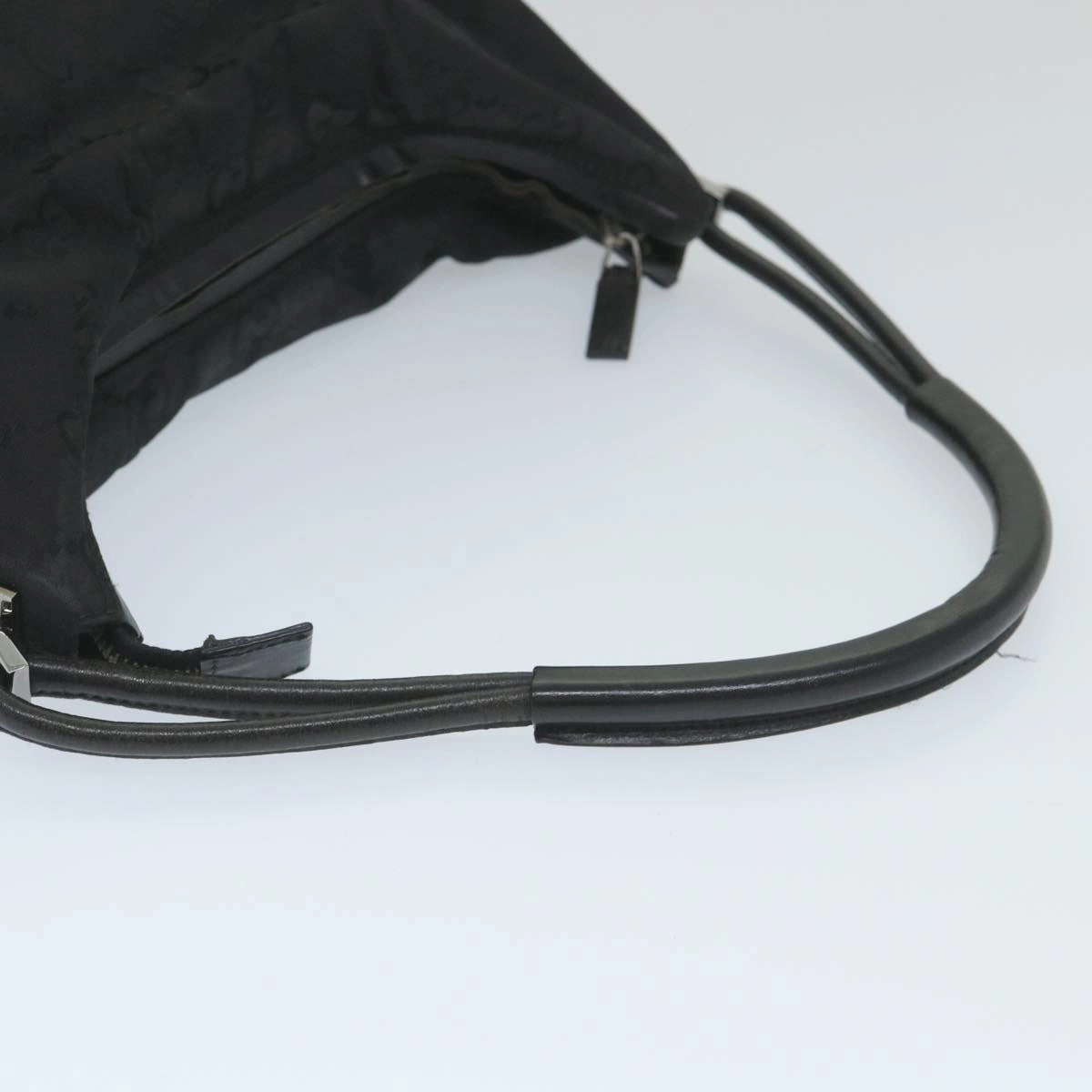 GUCCI GG Canvas Shoulder Bag Nylon Black 002 3770 200047  bs9277