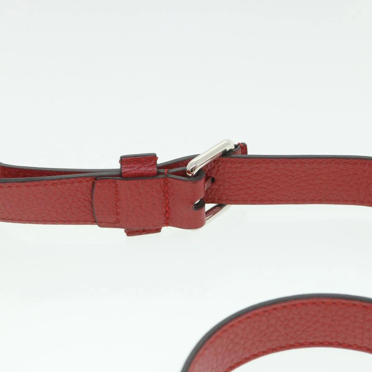 GUCCI GG Canvas Shoulder Bag Nylon Outlet Red 510335  56687