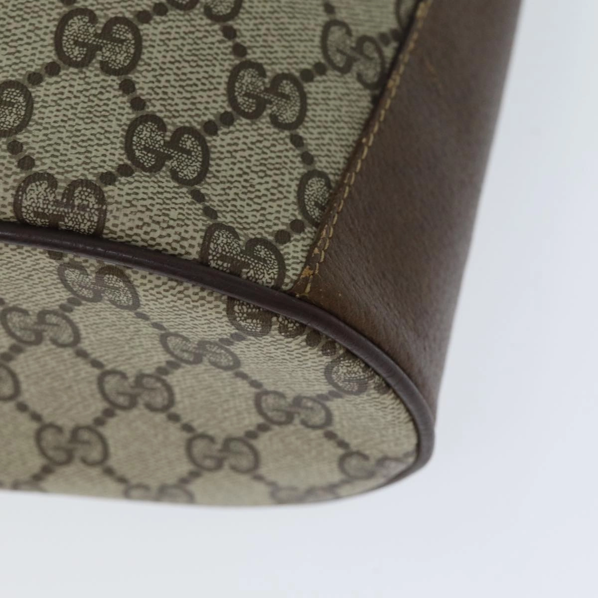 GUCCI GG Canvas Web Sherry Line Shoulder Bag Beige Red 41 02 034  13558
