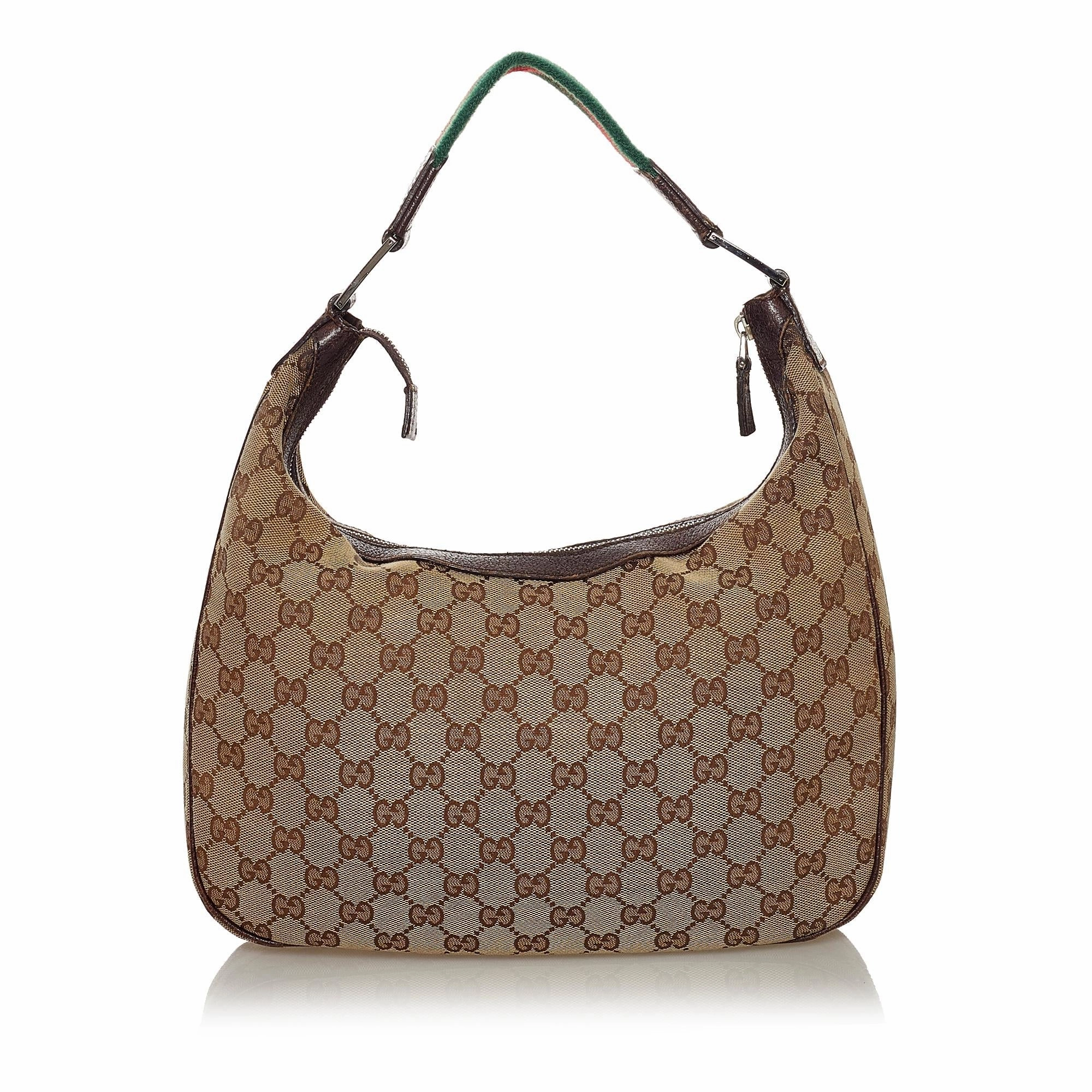 Gucci GG Canvas Web Shoulder Bag (SHG-33600)