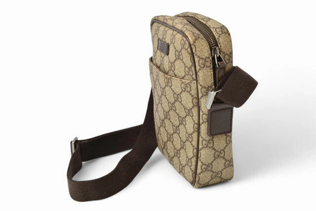 Gucci GG Coated Canvas Shoulder Bag 122754