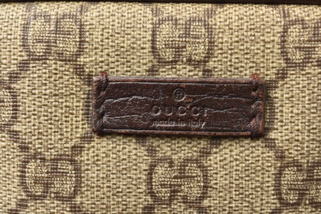 Gucci GG Coated Canvas Shoulder Bag 122754