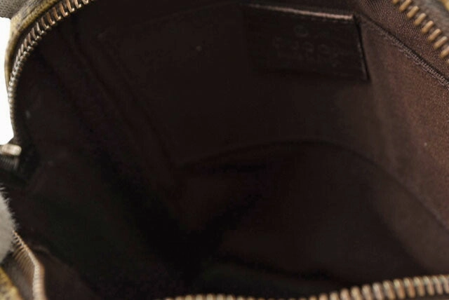 Gucci GG Coated Canvas Shoulder Bag 122754